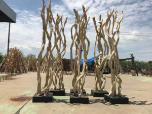 Lampes de table modernes en bois Lampe sur pied Salon Moderne - Product Image 4