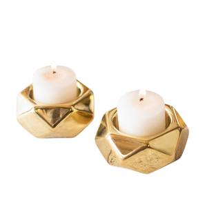 Heart Shape <b>Gold</b> Color Metal Tealight Candle <b>Holder</b> Perfect for Home & Wedding Tabletop <b>Lighting</b> Decorations - Product Image 4