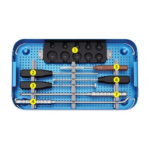 Ensembles d'instruments de <span class=keywords><strong>cage</strong></span> en maille de titane spinal de qualité supérieure - Product Image 3