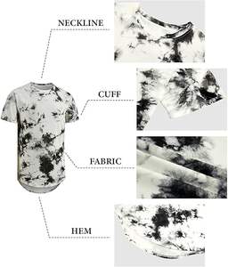 Jersey de algodón peinado de peso pesado para hombre, camiseta con logotipo estampado personalizado en blanco, ajuste de gran tamaño, logotipo estampado personalizable - Product Image 5