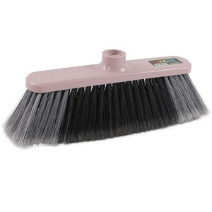 Cabezal de Escoba de Plástico Suave y Duradero de Material PP con Mango de Plástico, Escoba para Limpieza de Pisos de Jardín y Hogar - Product Image 3