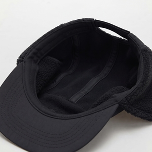 Gorra Deportiva Negra de 5 Paneles, Ligera, Transpirable, Impermeable, con Malla, Venta al Por Mayor, Logotipo Personalizado, Alta Calidad, OEM, ODM, MOQ Bajo - Product Image 5