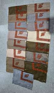 Écharpes longues d'hiver en polyester tissé, motifs traditionnels, bordures décoratives pour la mode africaine, vêtements culturels, rétention de chaleur - Product Image 4