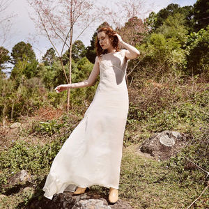 Ensemble de vêtements longs et élégants indiens, robes longues Maxi faites à la main de créateur, vêtements personnalisés et solides, robes bohémiennes Maxi - Product Image 1