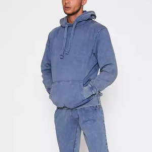 Hot Spring Vintage Acid Wash Hoodies Hombres Mujeres Manga larga Logotipo personalizable Moda Suave Cómodo Tendencia sudaderas con capucha - Product Image 3
