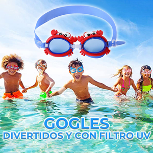 Gafas de Natación Profesionales de Gran Tamaño para Niños y Niñas, Visión Clara con Protección Antivaho y UV - Product Image 5