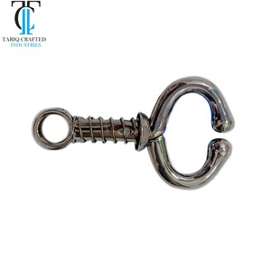 Anneau nasal réutilisable en acier inoxydable pour bétail, équipement de contrôle et de manipulation vétérinaire pour animaux d'élevage - Product Image 2