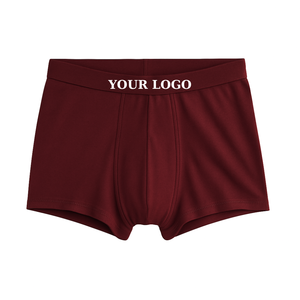 Oem Design Boxer <b>Shorts</b> <b>Men</b> Mid-Waist Brief For <b>Men</b> 95%Cotton 5% Spandex Custom Waistband <b>Man</b> Underwear Vietnamese Manufacturer - Product Image 6
