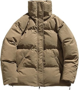 Veste matelassée à capuche légère et pliable de qualité supérieure, résistante à l'hiver, respirante et personnalisée pour homme - Product Image 1
