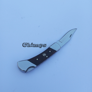Cuchillo Plegable de Acero Inoxidable para Supervivencia, Caza y Camping, con Mango de Madera de Palisandro, de Grado Industrial, Precio de Fábrica, Gran Venta - Product Image 5