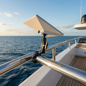 VINmounts Starlink Mini Mount Kit Ball Head 360 Rotation 3-Year Warranty 5.9" Dual Arm Fits 0.67"1.38" Rail Universal Car Boat - Product Image 6