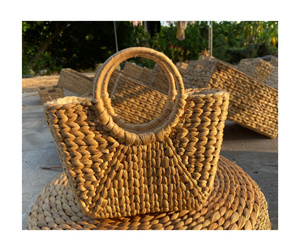 Bolsos de Jacinto de Agua de Vietnam de Alta Calidad para Exportación, Ofreciendo Elegantes Diseños Hechos a Mano - Product Image 5