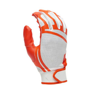All Designed Colorful Professional Baseball Batting <b>Gloves</b> 100% Cowhide Leather Palm Custom Logo Hook & Loop Closure Durable - Product Image 2