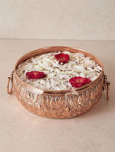 ชามทองเหลืองลายนูน งานฝีมือ ดีไซน์หรูหรา ตกแต่งบ้านของคุณ - Product Image 4