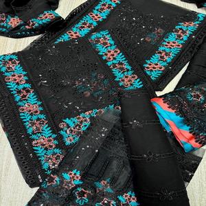 Ropa de Mujer _ Conjunto de 3 Piezas de Shalwar Kameez de Marca Más Vendido en 2025, Vestido de Fiesta para Mujer - Product Image 4