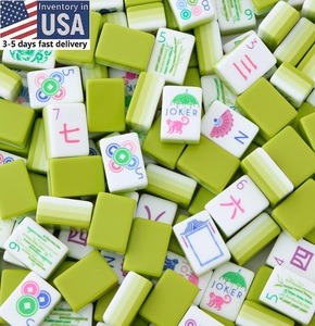 Juego <span class=keywords><strong>de</strong></span> Fichas <span class=keywords><strong>de</strong></span> Mahjong Americano <span class=keywords><strong>de</strong></span> Acrílico <span class=keywords><strong>de</strong></span> 4 Capas Garantizado, 160 Piezas, Diversos <span class=keywords><strong>Colores</strong></span>, Colorido y Mágico - Product Image 1
