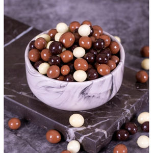 Bonbons au chocolat de forme ronde en métal de qualité supérieure plats de service design attrayant vaisselle du Ramadan plats de service au chocolat - Product Image 3