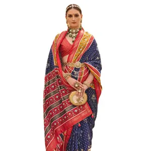 Sarees lụa kanjeevaram tinh khiết. Sản phẩm handloom mềm gốc. Tuyệt vời cổ handloom sarees nặng vàng lớn Jacquard