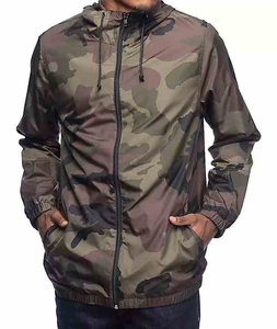 Grande demande Veste coupe-vent camouflage d'hiver pour homme Design OEM personnalisé Fermeture éclair chauffante de haute qualité - Product Image 6