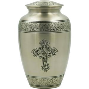 Urna de cremación de Metal recubierta de esmalte de Color violeta para cenizas Recuerdo conmemorativo duradero para el descanso final de los seres queridos - Product Image 2