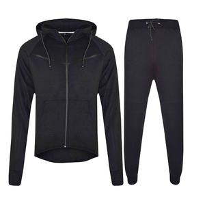 High Quality Two-Piece Set Men's <b>Hoodie</b> Tracksuit XL Sweatsuit with Custom Logo Breathable and <b>Maternity</b> Features for Gym Use - Product Image 1