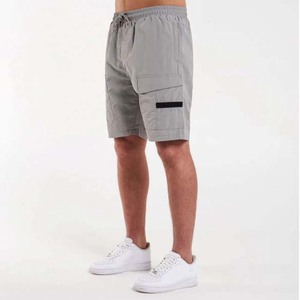 Pantalones cortos de algodón y poliéster para hombre, pantalones cortos deportivos para gimnasio con bolsillo, Joggers informales con cordón en la cintura, estilo de calle alta, pantalones cortos de verano para hombre - Product Image 4