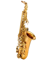 Alto Drop E Lacquered Gold Saxophone Elbow EB Tone Brass Body E Flat Saxophone