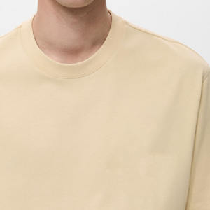 Camiseta pesada personalizada de 240gsm Vintage lavada con ácido para hombre, camiseta de gran tamaño en blanco de algodón 100% desgastada para hombres - Product Image 4