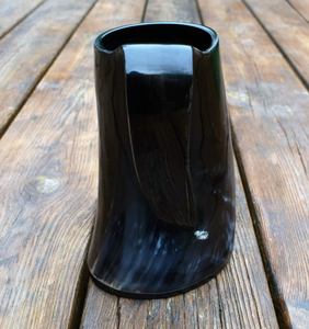 Jarra de Cuerno Vikingo Estilo Animal Pulida a Mano, Logotipo Personalizado, Navidad, Año Nuevo, Fiesta, Cuerno de Buey Real, Tamaño Personalizado, Artesanía - Product Image 2