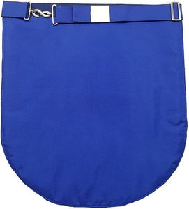 Tablier maçonnique traditionnel de luxe brodé Master Mason, couleurs et logo personnalisables, tissu polyester, Piliers d'autel Soleil - Product Image 4