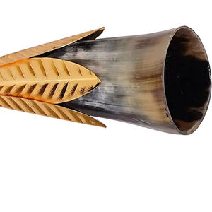 Verres à shot en corne gravés Wonder Full avec support en laiton, verres à shot pour tequila, 60 ml, pour vodka, bière et whisky, B Falak World Export - Product Image 1