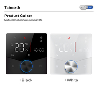 Termostato Inteligente Digital WiFi para Habitación, 230V, Programable, Pantalla Táctil, para Calefacción por Suelo Radiante, Hogar Inteligente