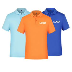 เสื้อโปโลสำหรับผู้ชายเสื้อโปโลแห้งเร็วเสื้อโปโล100% เรียบๆพิมพ์ซับลิเมชันโพลีเอสเตอร์สำหรับนักธุรกิจ - Product Image 1