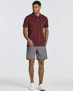 Chemise de golf en coton Vente en gros Nouveau polo Chemise polo pour homme Échantillon gratuit Demi-manches avec broderie imprimée personnalisée - Product Image 1