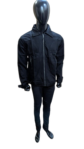 Veste en jean Service OEM 2026 Logo personnalisé Veste en jean et jean imprimés délavés Ensemble graffiti pour homme Veste en jean personnalisée pour homme - Product Image 5