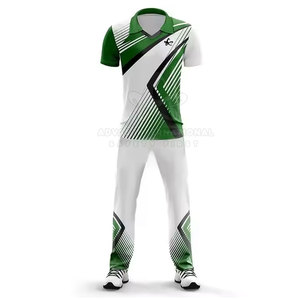 2025 personnalisé professionnel Cricket uniforme haute qualité demi manches vêtements de sport léger Polyester matériel - Product Image 6