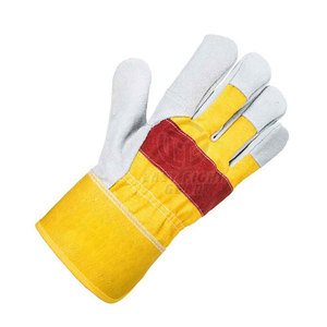 Guantes de trabajo de tela de cuero de alta calidad Último diseño Guantes de trabajo de color y tamaño personalizados - Product Image 5