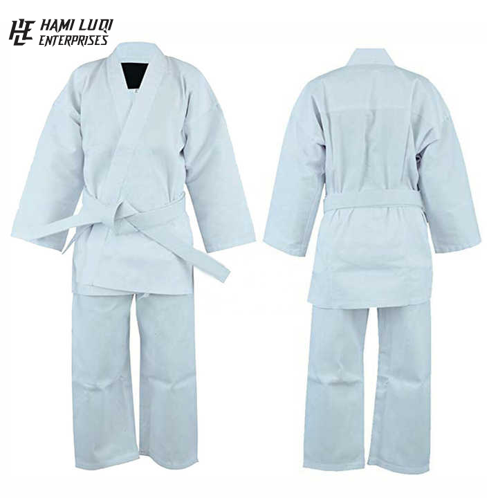 2025 Custom Made Men's BJJ Uniforms Cotton Martial Arts Clothing for MMA and Karate OEM Service Available in Bulk Quantity