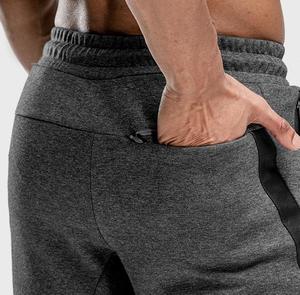 Pantalons de jogging de sport décontractés pour hommes, taille mi-haute, coupe régulière, séchage rapide, respirants, pantalons de sport - Product Image 3