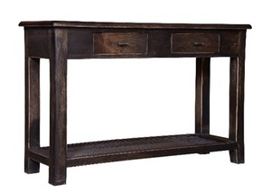 โต๊ะคอนโซลไม้มะม่วงปรับระดับความสูงได้ ทันสมัย เป็นมิตรกับสิ่งแวดล้อม เหมาะสำหรับห้องนั่งเล่นในอพาร์ตเมนต์ ห้องทำงาน - เฟอร์นิเจอร์บ้านที่ทนทาน รับประกัน 3 ปี - Product Image 2