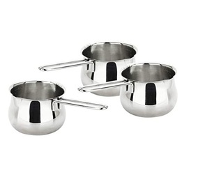 Luxury Commercial Restaurant Cookware <b>Set</b> Stainless Steel Triply Induction Saucepan 03 Design Style Made of Metal - Product Image 4