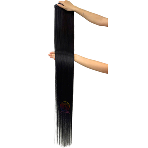 Haute Qualité Meilleur Prix Usine Vietnam Remy Double Dessiné Machine Double Trame Os Droite Vierge Cheveux Bundles Extension 100% - Product Image 3