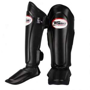 Protections de tibia en cuir personnalisables et légères - TWINS Muay Thai Kicking Arts & MMA Protection - Product Image 2