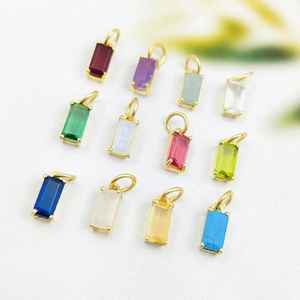 Pendentif breloque ovale en argent sterling certifié IGI de qualité AAA, multicolore, avec pierre de naissance du 12ème mois et pierre précieuse de guérison pour femme - Product Image 5