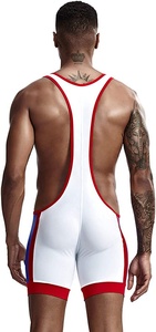 Camisetas de lucha sin mangas suaves de alta calidad para hombres, ropa de cuerpo atlética para seguidores atléticos en talla grande hecha de cuero - Product Image 6