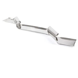 Bandejas de Servicio de Metal con Acabado Brillante, Bandeja de Servicio de Alimentos de Primera Calidad, Decoración para Mesa de Comedor de Hotel y Hogar, Color y Tamaño Personalizados - Product Image 3