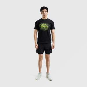 เสื้อยืดโอเวอร์ไซส์สีดำผ้าฝ้าย 100% ลายพิมพ์ดีไซน์เนอร์แบบสกรีนพิมพ์ - Product Image 4