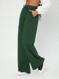 Loose Winter <b>Women</b> <b>Sweatpants</b> 100% Cotton Windproof Breathable Eco-Friendly High Quality Full Customization OEM Service - Product Image 6