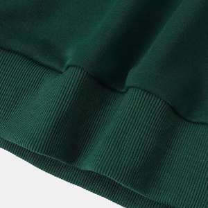 Europe et les états-unis hommes manteau manteau à capuche Patchwork contraste de couleur taille personnalisée haute qualité tricoté coton - Product Image 5