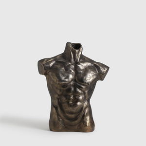 Maceta de flores con acabado mate de color plateado en forma de maceta con color y tamaño personalizados para centros comerciales de hoteles domésticos con tamaños de 10x9x9 cm - Product Image 4